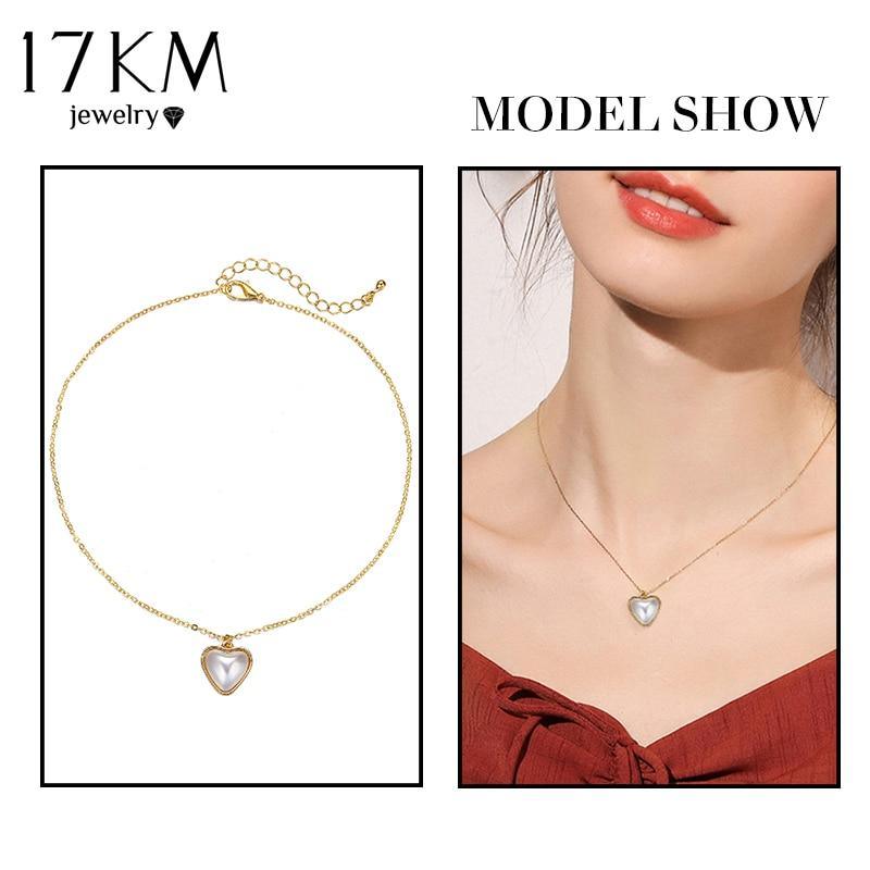 Bohemian Gold Necklaces For Women Multilayer Fashion Pearl Pendants Necklace Portrait Chokers Trendy New Jewelry Gift