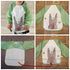 Cute Cartoon Print Baby Waterproof Long Sleeve Apron Children Feeding Smock Bib Baby Accessories