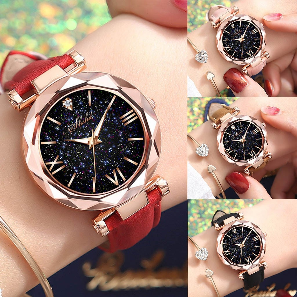 Women Watches Luxury Brand Ladies Watch Quartz Watch Women Wrist Watch Hands Fashion Watches For Women and Girls With Flurocent Details