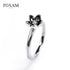 New Trendy Crystal Diamond Engagement Claws Design Rings For Women In AAA White Zircon Cubic Elegant Rings Female Wedding Jewerly Design