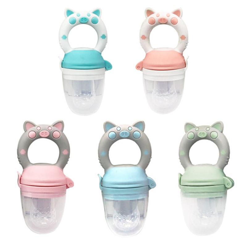 Nipple Fresh Food Silicone Baby Pacifiers Feeder Kids Fruit Feeding Nipple Safe Supplies Nipple Teat For Kids