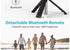 3 in 1 Wireless Bluetooth Selfie Stick Extendable Handheld Monopod Foldable Mini Tripod With Shutter Remote