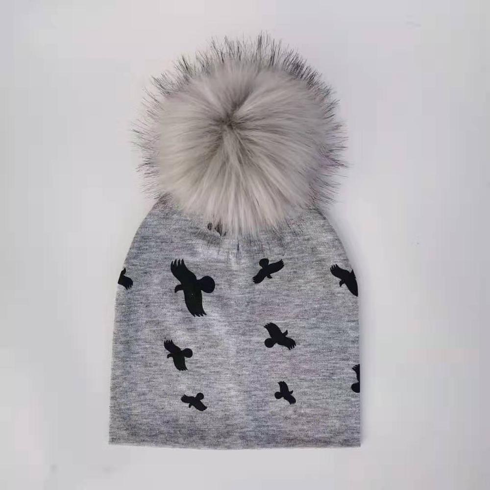 Fashion Newborn Baby Children Hat Cap  Pompom Infant Toddler Comfortable Hats Beanies For Kids Boys And Girls