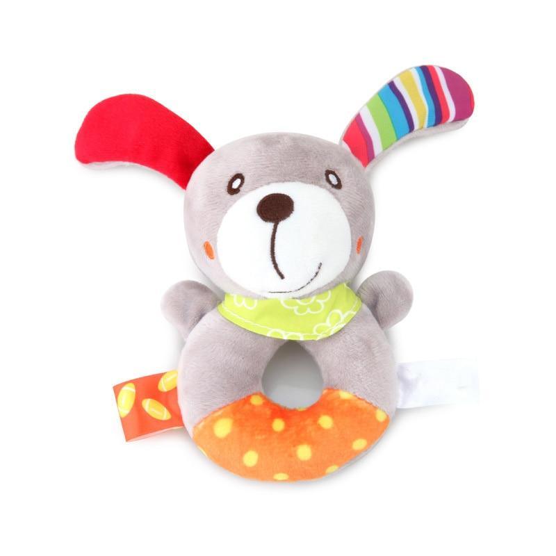 Newborn Baby Toys 0-12 Months Cartoon Baby Plush Rattle Mobile Bell Toy Infant Toddler Early Educational Toys For Kids