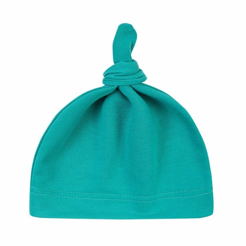 Newborn Boys Girls Beanies Caps Cute Toddler Beanie Infant Cotton Knot Sleep Hats For Kids