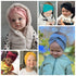 Modern Baby Girl Headband Autumn Winter Twist Knot Hair Band Knit Cotton Elastic Headbands Turban