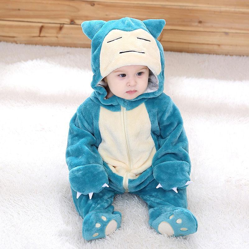 Cosplay Costume for Baby Boy/Girl for Cute Halloween  Zipper  Jumpsuit