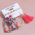 Vintage Retro Acrylic Earring Statement Luxury Tassel Earrings Korean Dangle Drop Earrings for Women Fashion earings Jewelry