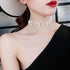 Elegant Modern Flower Pearl Choker Luxury Necklaces For Women New Gold Coin Bow Knot Pendant Necklace Long Chain Jewelry Party Gifts