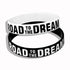 New Trend Motivation "The Road to Dreams" "Never Give Up"  Inspirational Silicone Rubber Bracelet Elastic Band  Brecelet for Women and Men In Unisex Design