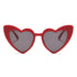 Elegant Retro  Love Heart Sunglasses Women Big Frame Personality Sunglasses Fashion Cute Retro Cat Eye Vintage Sunglasses  For Women and Girl