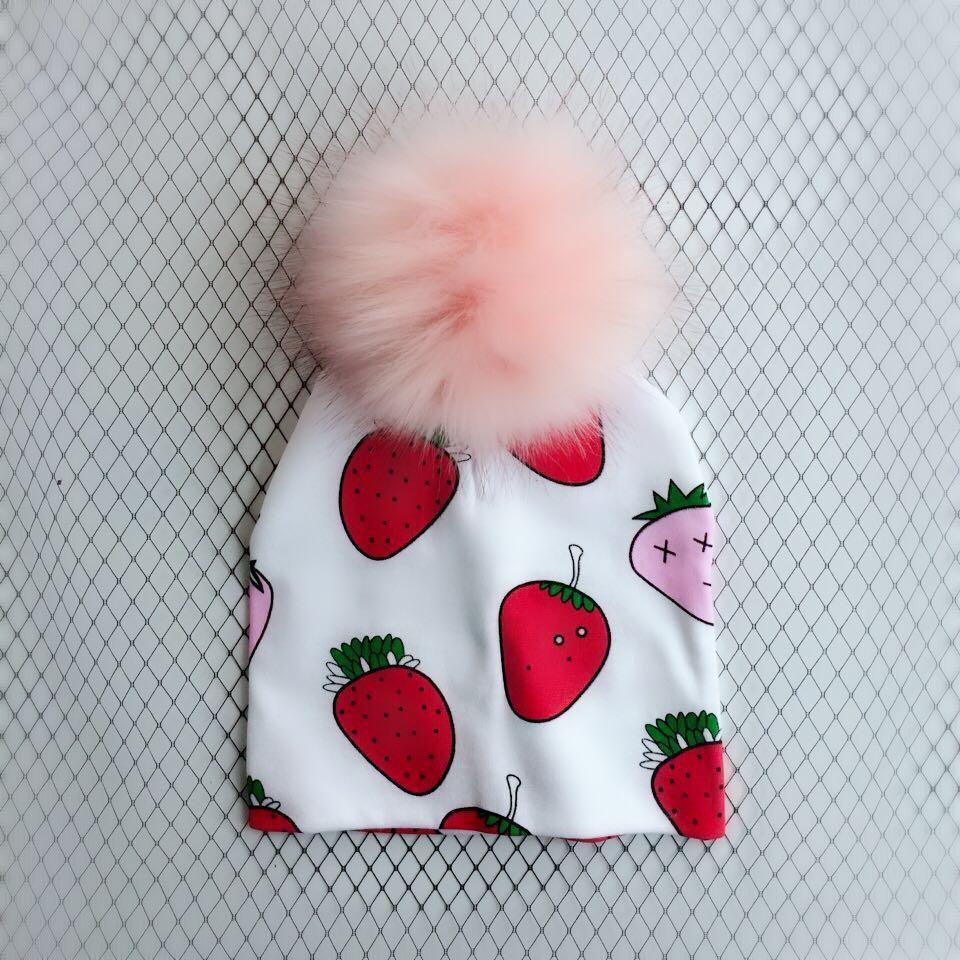 Fashion Newborn Baby Children Hat Cap  Pompom Infant Toddler Comfortable Hats Beanies For Kids Boys And Girls