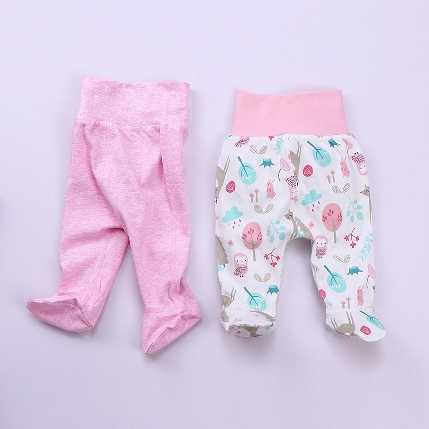 Baby Footed Pants Newborn Baby Boy Girl Leggings High Waist Infant Pants Sleeper Toddler Pajamas Baby Spring Autumn Trousers