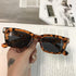 New Women Rectangle Vintage Sunglasses Brand Designer Retro Points Sunglasses Female Lady Eyeglass Cat Eye