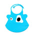 Silicone Baby Bibs waterproof Baby Saliva Towel Animal Adjustable Cloths Bandana Soft Feeding Cartoon Bib For Kids