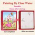 1pcs Magical Book Water Drawing Coloring Cartoons Books Doodle Pen Painting Drawing Board For Kids Toys Birthday Gift