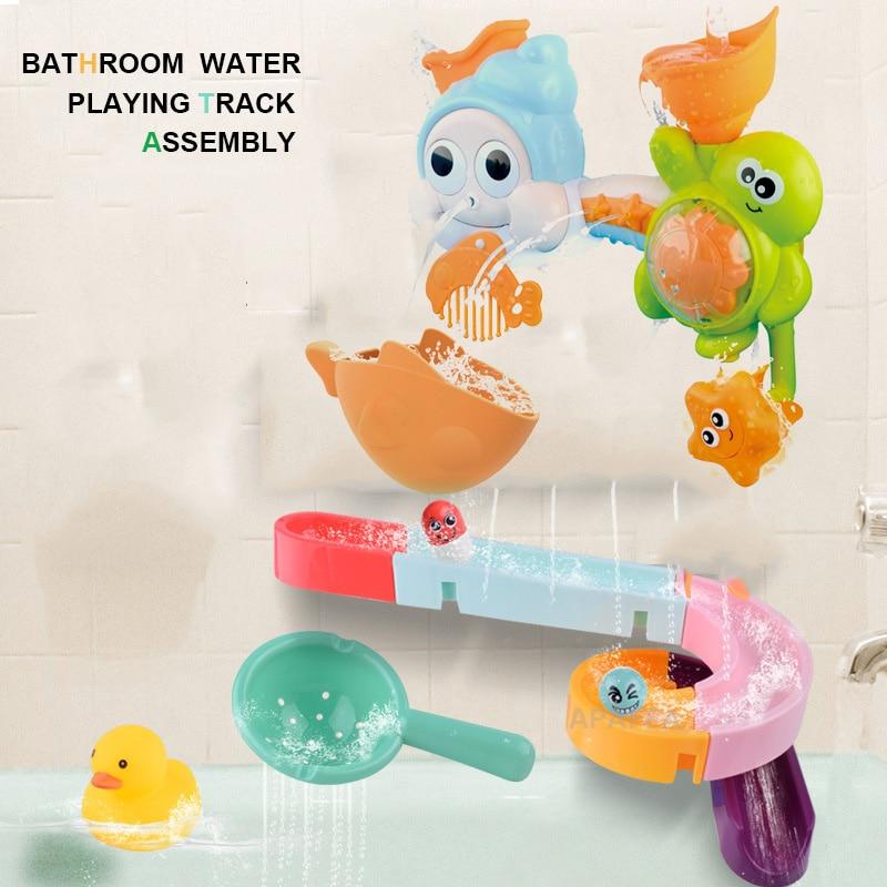 Baby Bath Toys Bubble Machine Crabs Frog Music Kids Bath Toy Bathtub Soap Automatic Bubble Maker