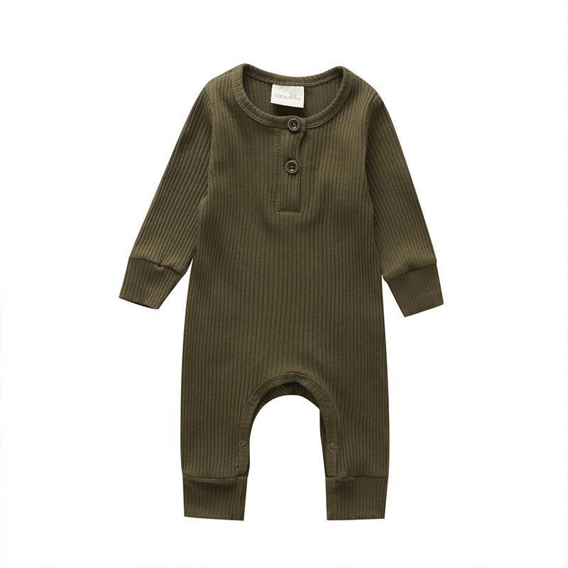 Modern New Newborn Baby Clothes Rompers Jumpsuit for Kids Baby Girl/Boy Clothing In Autumn Design