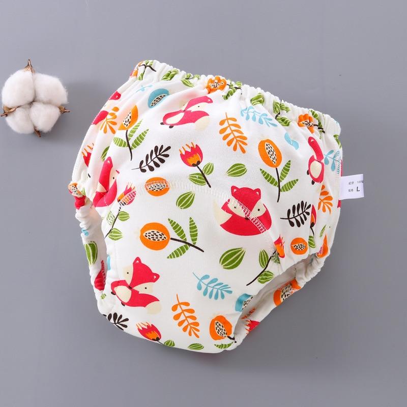 Baby Training Pants Cloth Diapers Washable 6 Layers Gauze Cover Breathable Spring Reusable Newborn Diaper Nappies For Baby and Kids