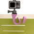 Flexible Yellow Universal Selfie Stick Monopod High Quality Phone Holder For Camera