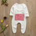 Newborn Baby Boy Girl Long Sleeve  Cotton Romper Jumpsuit Playsuit One Pieces Baby Clothes 0-9M In Famous Holidays Pajamas Style