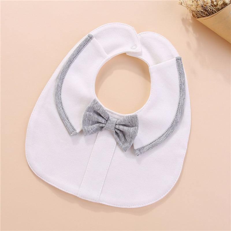 Modern Luxury Baby Bibs For Boys Cotton Newborn Bow Baby Girls Bibs Cute Boys Burp Cloth Infant Saliva Towels