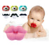 Baby Pacifier Nipple Soother Joke Prank Toddler Nipple Teether Newborn Pacifier Clips For Baby and Kids