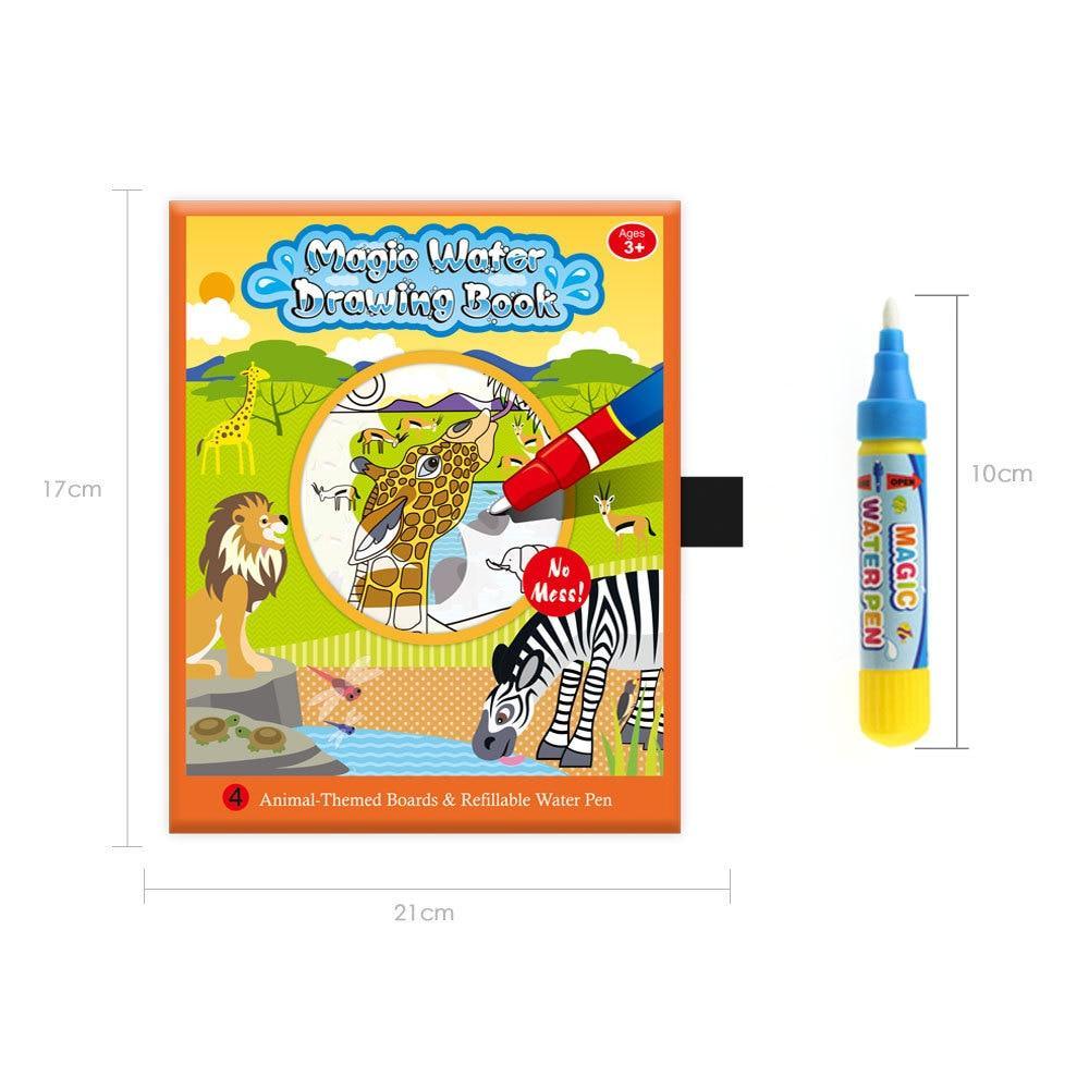 Magic Water Drawing Books Coloring Books Doodle & Magic Pen Painting Drawing Board Children  Painting Toys Birthday Gifts