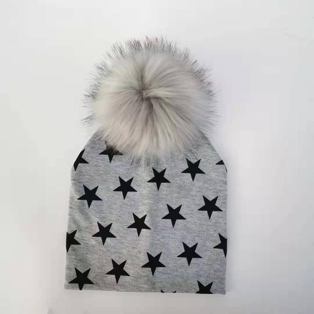 Fashion Newborn Baby Children Hat Cap  Pompom Infant Toddler Comfortable Hats Beanies For Kids Boys And Girls