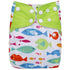 Comfortable Reusable One Size Pocket Adjustable Baby Nappies Inner Cloth Breathable Diaper