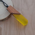 Handmade Luxury Modern Elegant Unisex Men and women Natural Resin Wood Fashionable Necklace In Trend Style