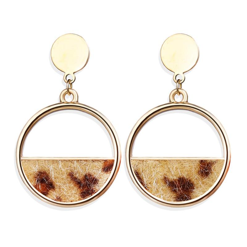 New Vintage Earrings And Geometric Shell Earrings For Women Resin Drop Earrings