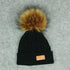 New Fashion Children Winter Hats Baby Kids Girl Solid Knitted Beanies Caps Hair thick ball And Modern Gloves