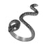 Fashion Retro Exaggerated Spirit Snake Ring Personality Punk Wind Snake-Shaped Nightclub Style  Ring For Women and Girs Student Trend Jewelry Design