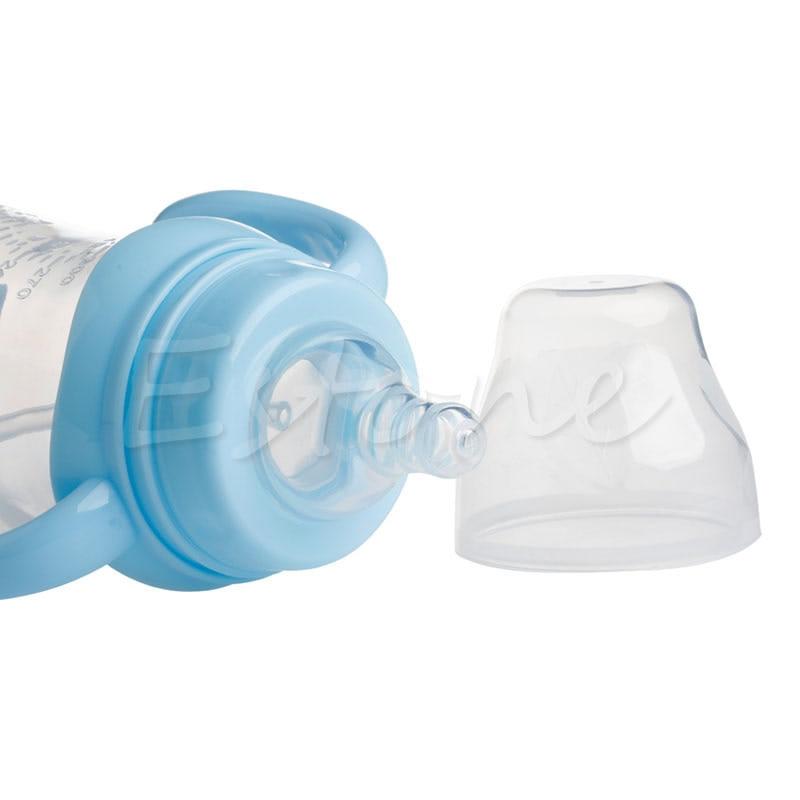 1Pc 320ML Wide Neck Anti-colic Baby Infant Milk Feeding Nipple Bottle Nurser New Soft Bottles