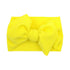 Baby Girls Headband Toddler Big Bow Hairband Cute Solid Stretch Turban For Baby Girls In Modern New Style