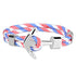 Couple Bracelets Fashion Alloy Anchor Bracelets Bangles braided Polyester Rope Bracelets For Women And Men Gifts