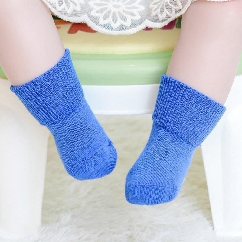 Cotton Newborn Baby Durable Anti Slip Floor Socks For Baby Boy And Baby Girl Perfect Baby Shower Gift