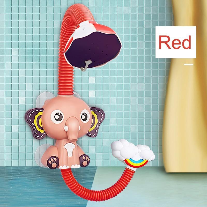 Baby Learning Colorful Bath Toys Game Elephant Shower Electric Water Spray Toy For Kids Swimming Fun Bathroom Toys