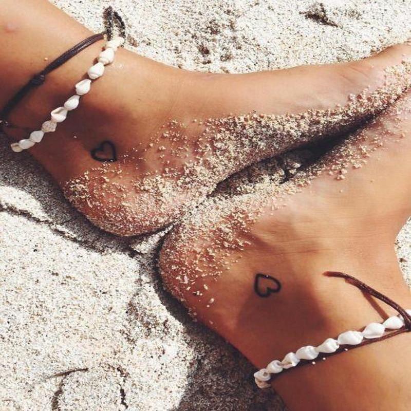 Luxury Bohemian Star Shell Ankle Bracelet Foot Jewelry Brecelet Simple Shell Anklets for Women Summer Style