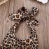 Baby Leopard Bodysuits Suit Set Body Jumpsuit Summer Style Dress for Girls