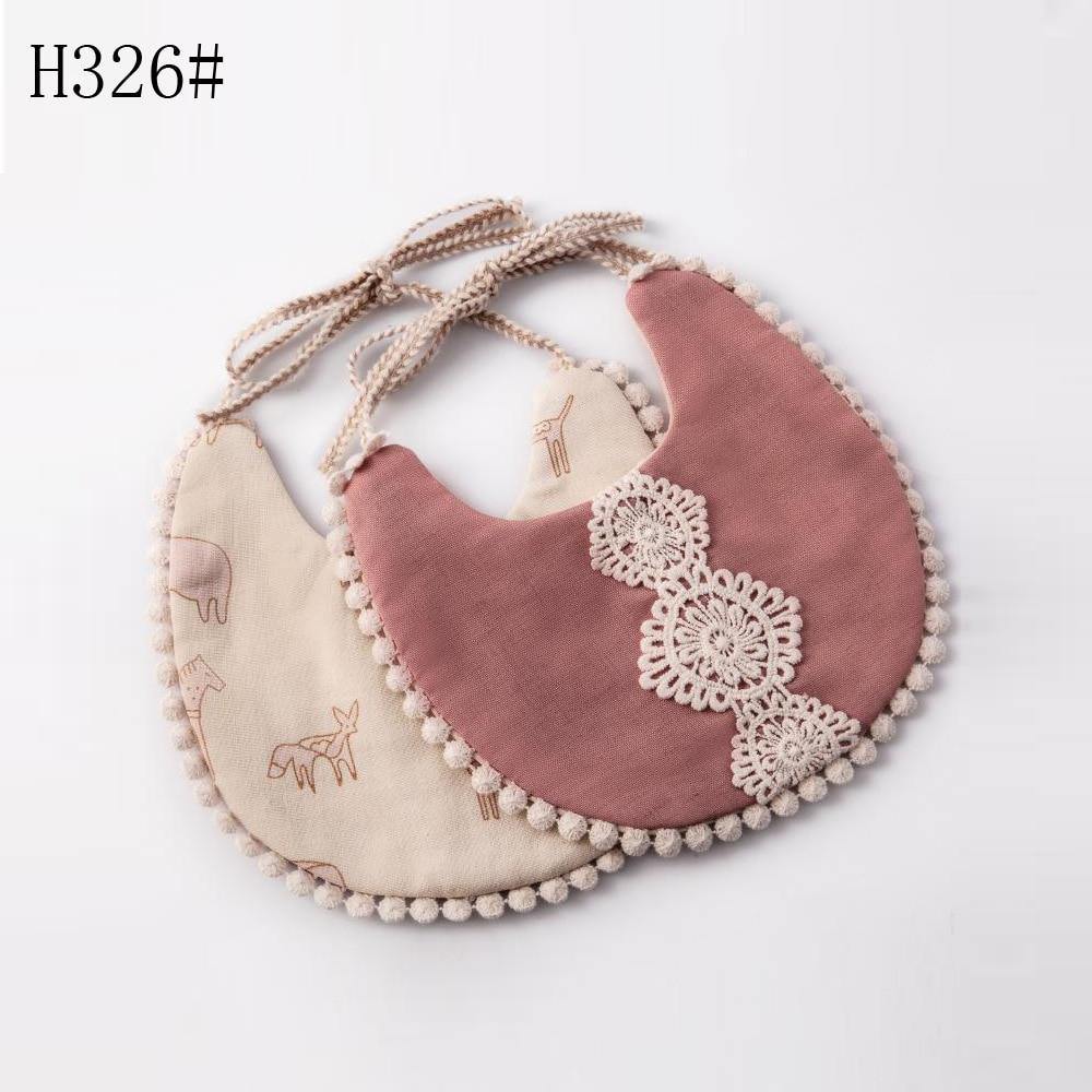 Newborn Baby Boys Girls Cute Saliva Towel Feed e Cotton Bibs Dribble Scarf For Baby Kids