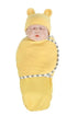 Newborn Wrapping Swaddle Baby Envelop Wrap Blanket Baby Hat Sleeping Bag Set Sleep Bag