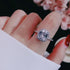 Rings For Women Bridal Wedding Trendy Jewelry Engagement Ring White Gold Color Anillos