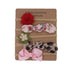 Handmade Set Baby Headband Solid Knot Flower Hair Bow Kids Nylon Elastic Soft Hair Bands Handmade For Girls Hair Accessories