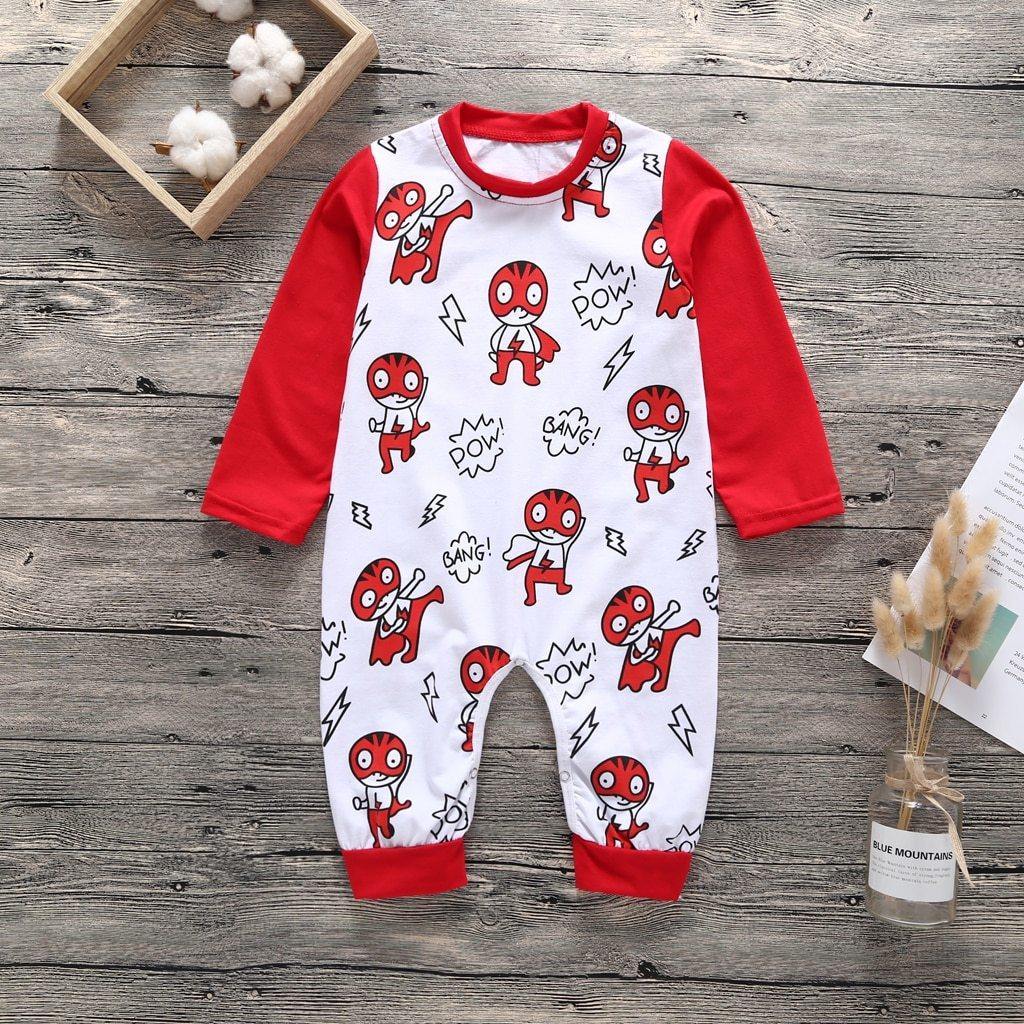 Baby Clothes Boys Girls Romper Floral Dinosaur Car Printed Long Sleeve Cotton Romper Kids Jumpsuit Playsuit For Kids