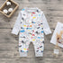 Baby Clothes Boys Girls Romper Floral Dinosaur Car Printed Long Sleeve Cotton Romper Kids Jumpsuit Playsuit For Kids