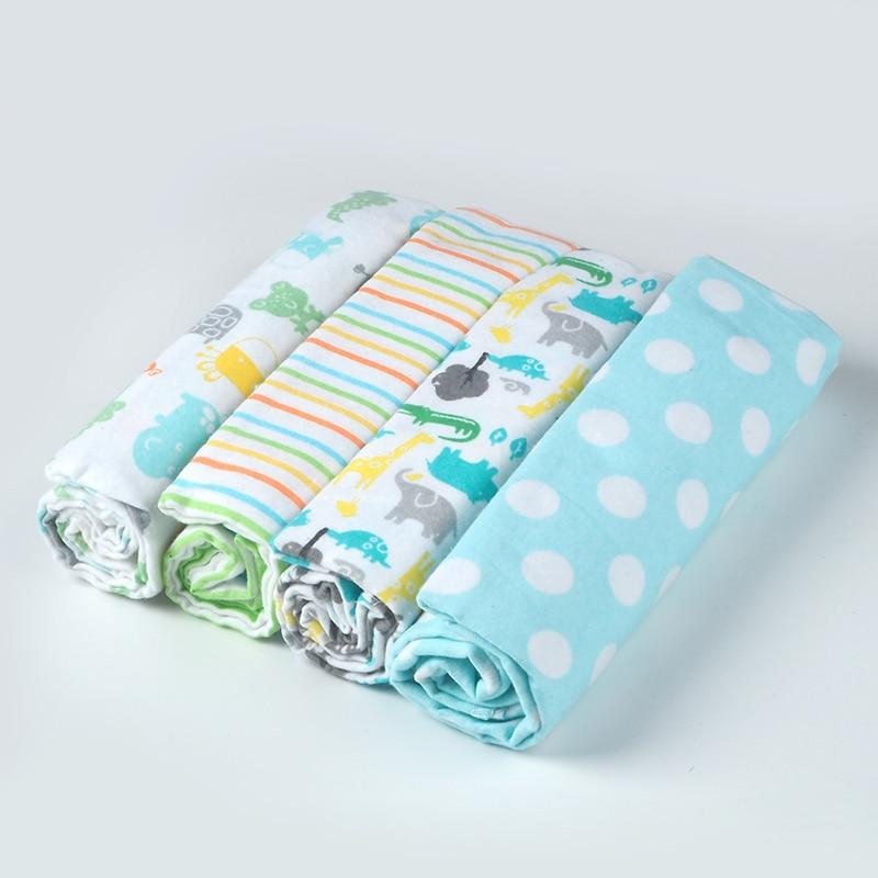 Baby Blanket Set 100% Cotton Flannel Baby Swaddles Soft Newborns Blankets Baby Blankets Baby Swaddle Wrap