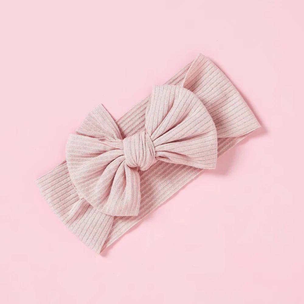 Modern Bowknot Baby Headband Elastic Turban Baby Girl Headbands Baby Girls Bow