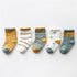 5PCS/SET Newborn Baby Socks Cotton for Girls Autumn Winter Toddler Baby Boy Socks Infant Kids socks